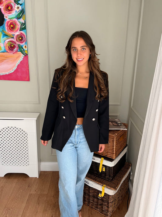 Button Detail Blazer