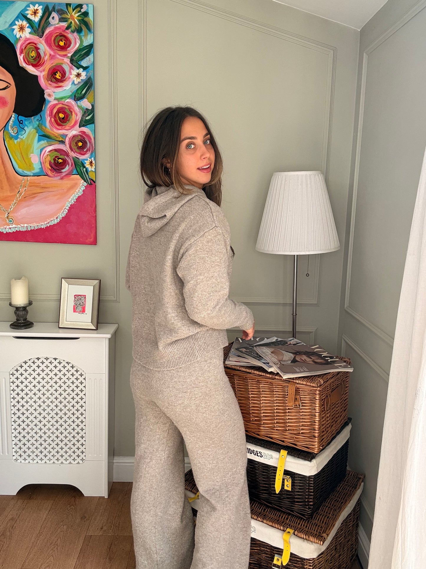 Mocha Knitted Lounge Set
