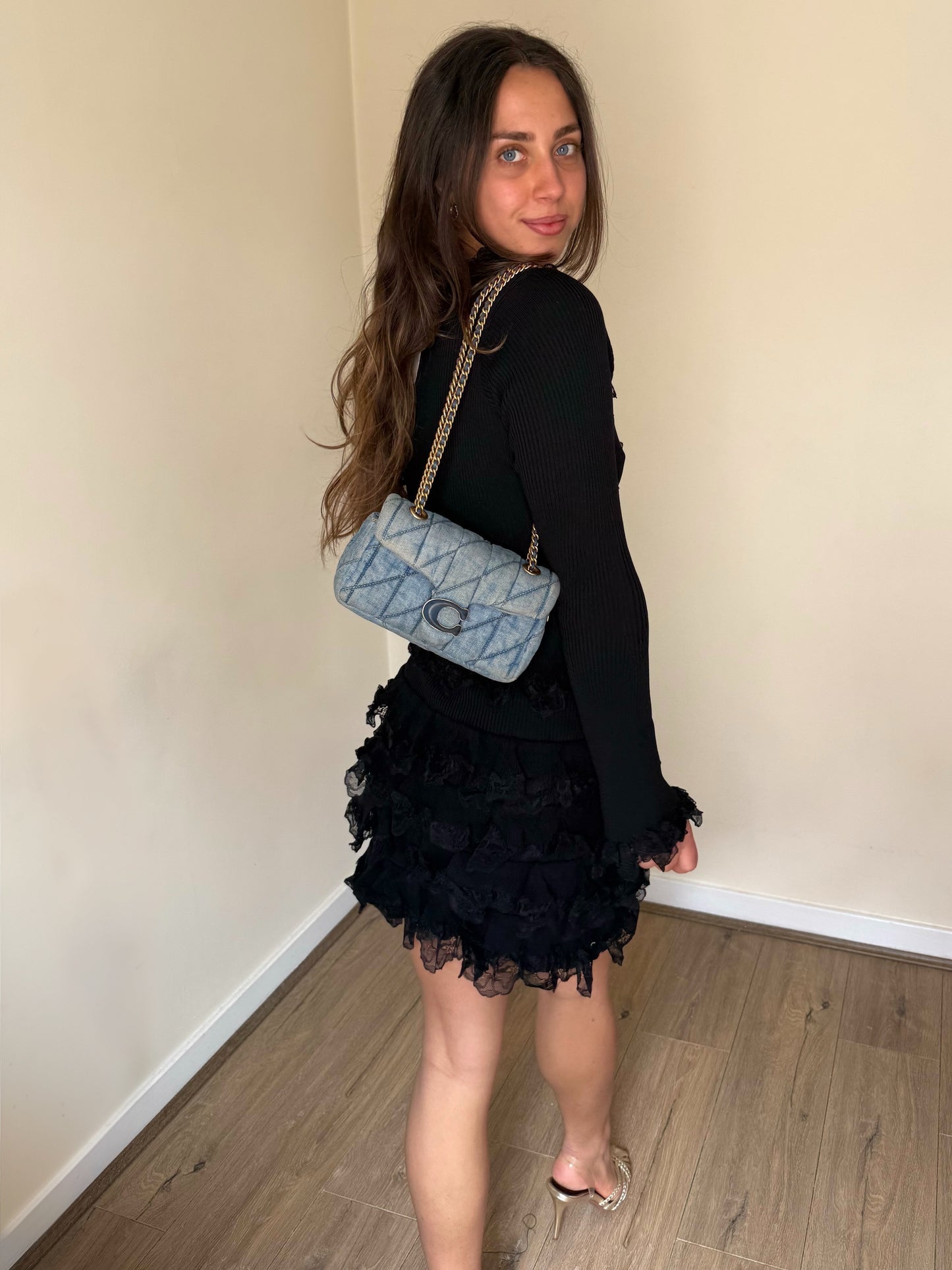 Lace Detail Co-Ord - Black