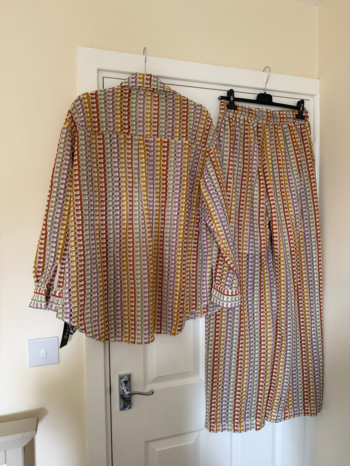 Multi Colour Beach Shirt & Trouser Set