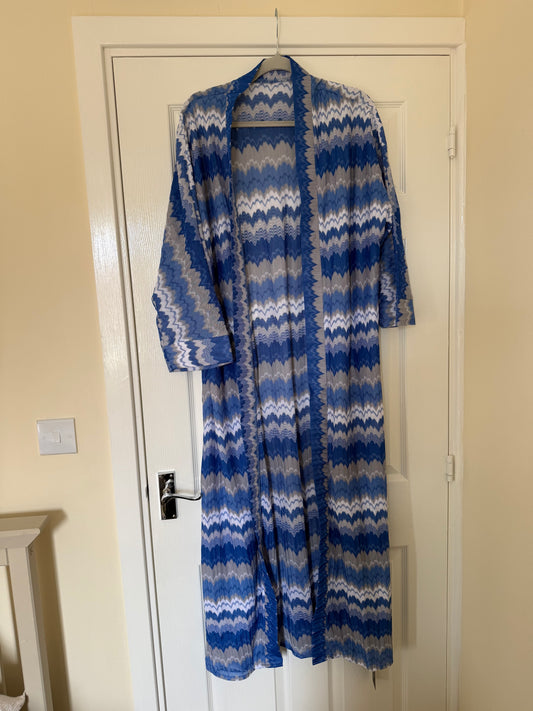 Blue Beach Kimono